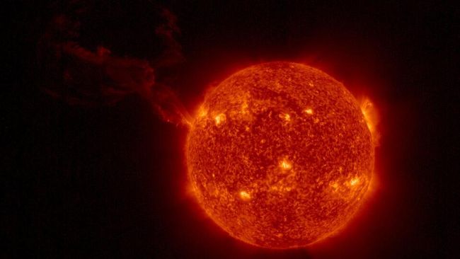 Scientist Captures Full Image of the Sun’s Flame Tongue Phenomenon