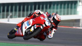 Mario Aji Cetak Sejarah Indonesia di Moto3 Mandalika