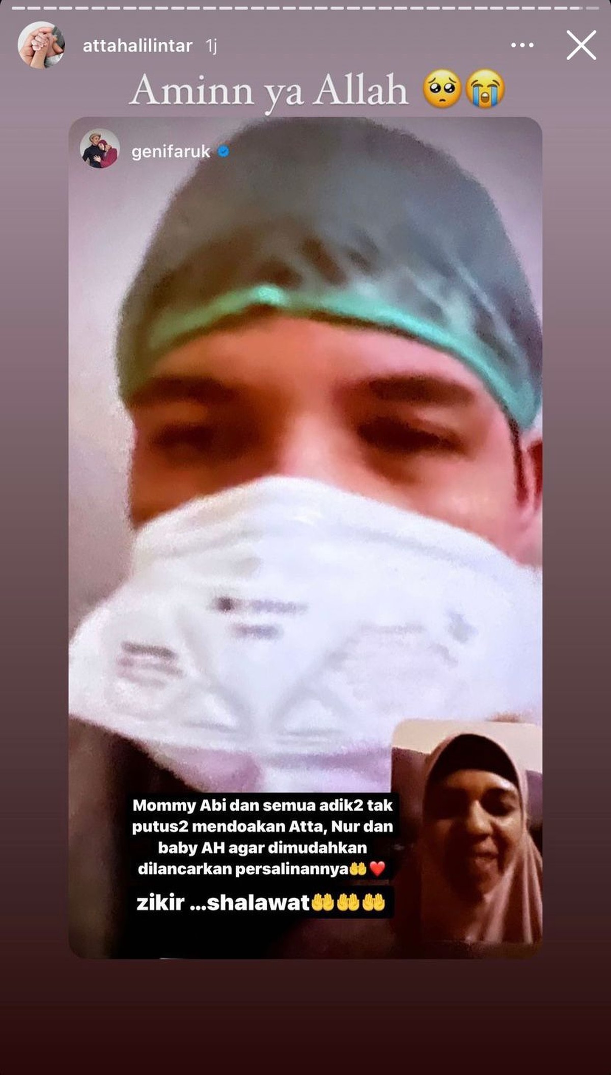 Atta Halilintar dan Aurel Hermansyah telah dikaruniai anak pertama pada Selasa &lpar;22&sol;2&rpar;&period; Yuk&comma; kita intip momen haru lahirannya&excl;