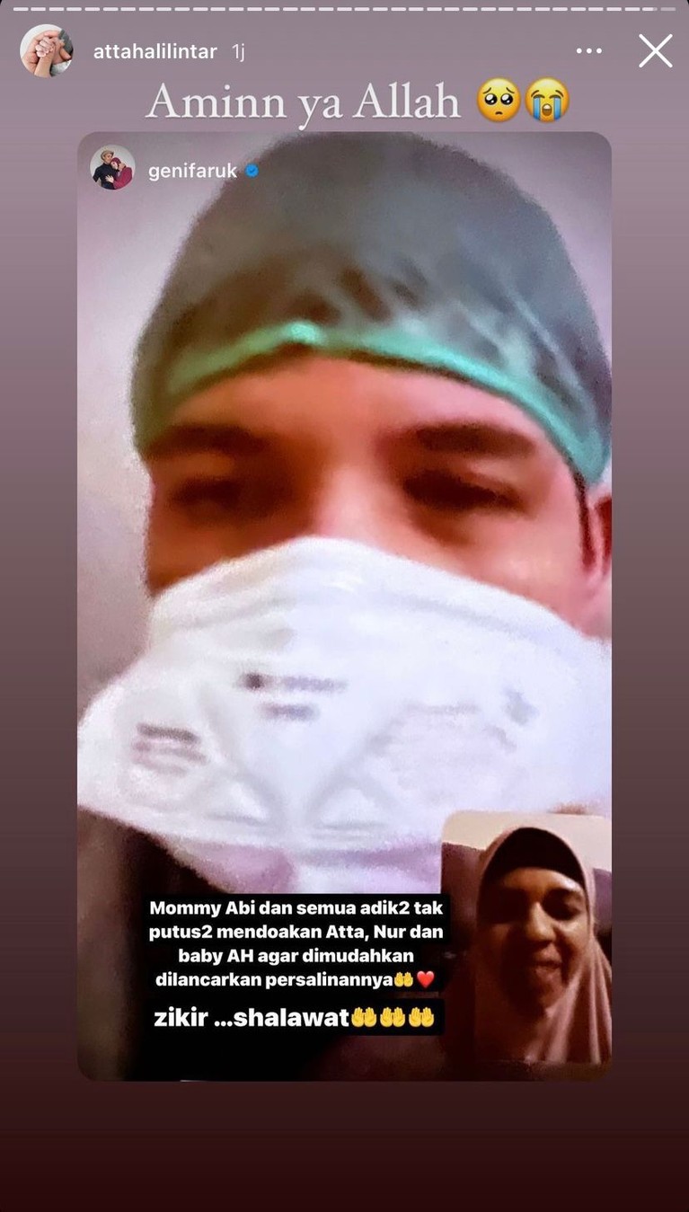 Atta Halilintar dan Aurel Hermansyah telah dikaruniai anak pertama pada Selasa (22/2). Yuk, kita intip momen haru lahirannya!