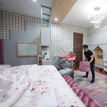 Sambut Kelahiran Baby A, Intip 8 Potret Kamar Mewah Anak Atta-Aurel