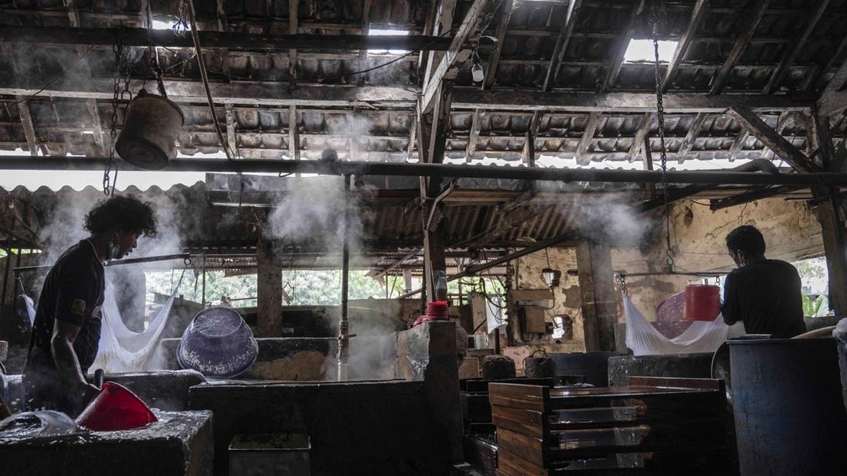 FOTO: Tempe Tahu Hilang Gara-gara Perajin Mogok Massal
