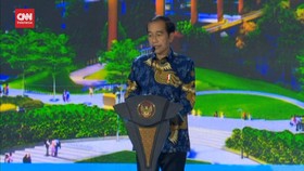 VIDEO: Jokowi Tegaskan, Kendaraan Ber-BBM Fosil Dilarang di IKN Baru