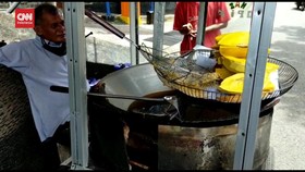 VIDEO: Tempe Tahu di Pasar Kosong, Pedagang Makanan Bingung