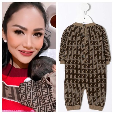 Baru Berusia Sehari, Bayi Atta & Aurel Pakai Baju Rp9,6 Juta