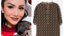 Baru Berusia Sehari, Bayi Atta & Aurel Pakai Baju Rp9,6 Juta