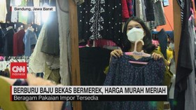 VIDEO: Berburu Baju Bekas Bermerek, Harga Murah Meriah