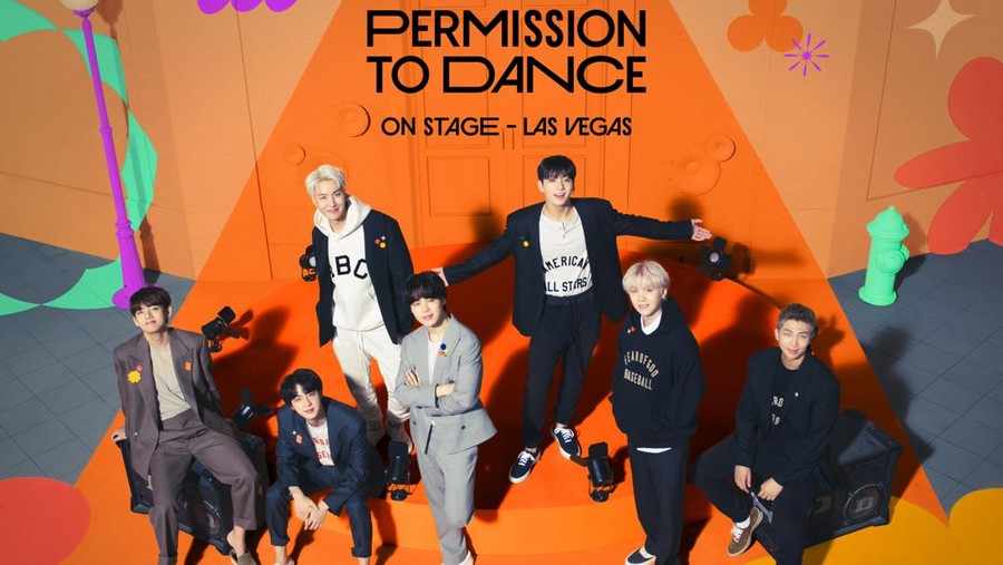 BTS Permission to Dance on Stage - Las Vegas