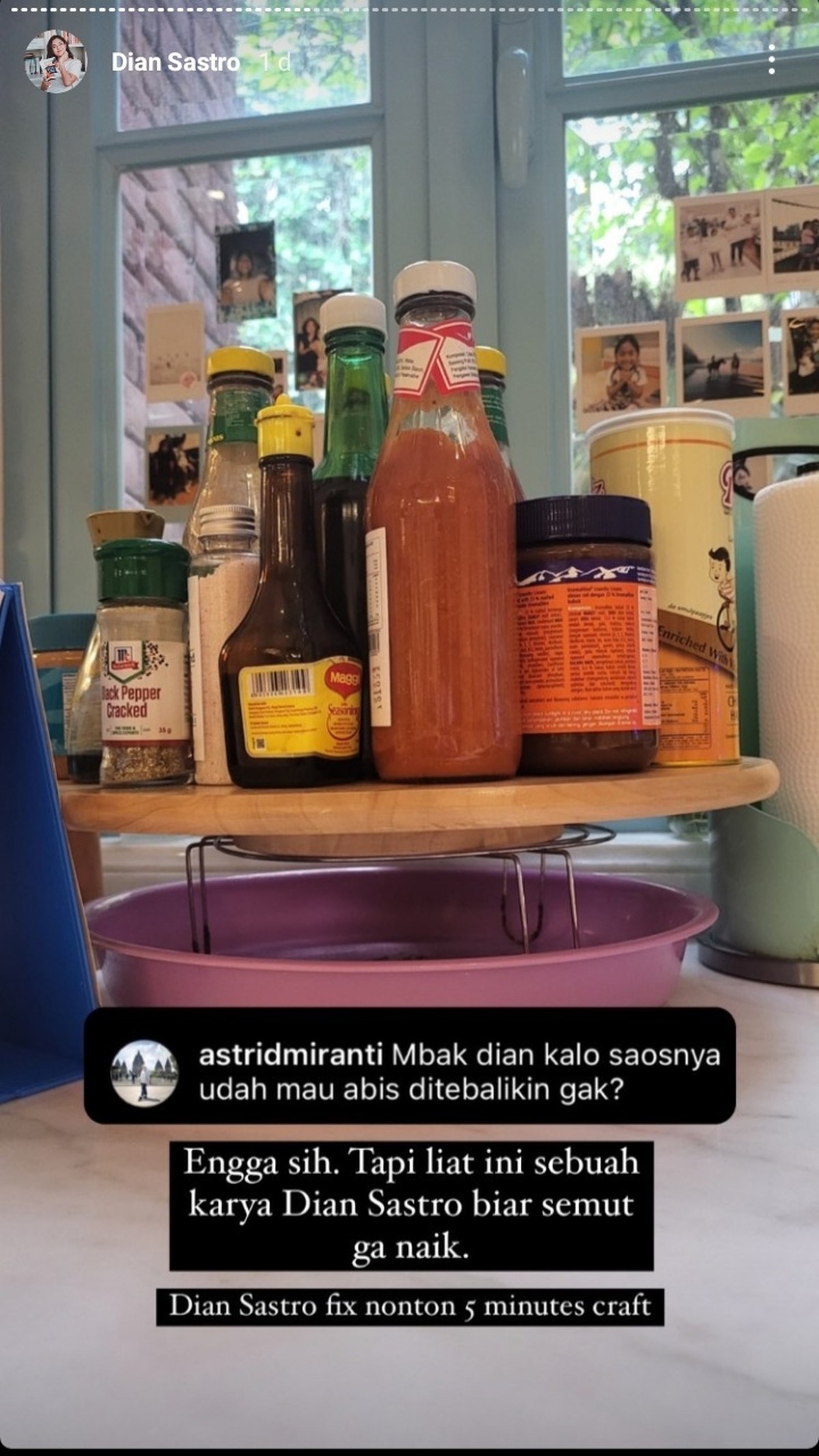 Potret Cantik Rumah Dian Sastro