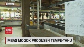 VIDEO: Imbas Mogok Produsen Tempe-Tahu
