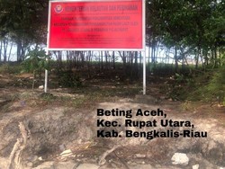 KKP Setop Penambangan Pasir Laut di Pulau Rupat Riau