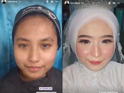 Terpopuler Sepekan: Makeup Pengantin Nanny yang Dinikahi Eks Suami Mawar AFI