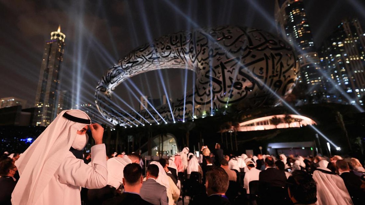 FOTO: Kemegahan Museum Masa Depan Dubai
