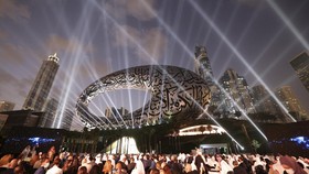 FOTO: Kemegahan Museum Masa Depan Dubai