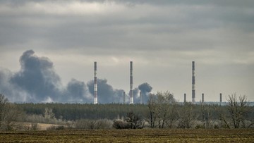 Kebocoran amonia terjadi pada sebuah pabrik di Sumykimprhom, Ukraina, di tengah tuduhan Rusia bahwa Kyiv merencanakan menggunakan senjata kimia.