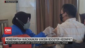 VIDEO: Pemerintah Wacanakan Vaksin Booster Keempat