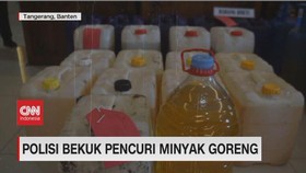 VIDEO: Polisi Bekuk Pencuri Minyak Goreng