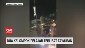 VIDEO: Dua Kelompok Pelajar Terlibat Tawuran
