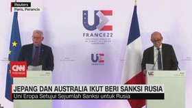 VIDEO: Jepang dan Australia Ikut Beri Sanksi Rusia