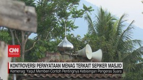VIDEO: Kontroversi Pernyataan Menag Terkait Sepiker Masjid