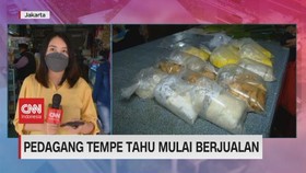 VIDEO: Pedagang Tahu Tempe Kembali Berjualan