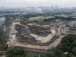 Lapisan Sirkuit Formula E Jakarta Pakai Bambu, Ini Penjelasan Kontraktor