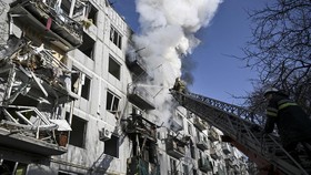 2 Roket Rusia Hantam Stasiun Kereta di Ukraina, 30 Orang Tewas