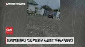 VIDEO: Tahanan Imigrasi Asal Palestina Kabur Ditangkap Petugas