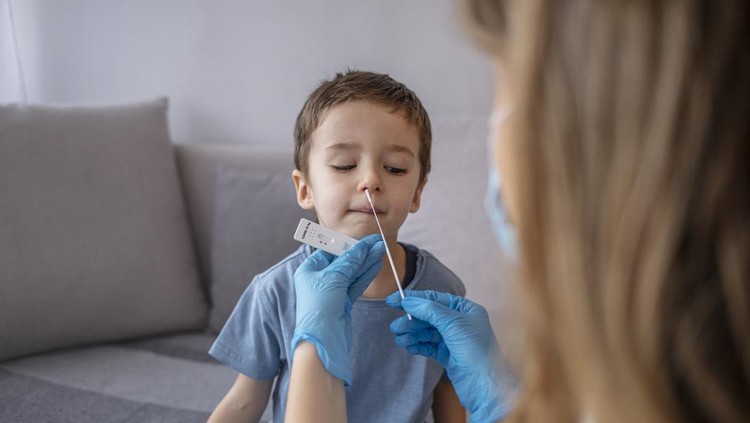 Tes antigen anak Tes antigen anak