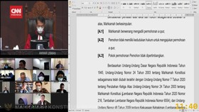 VIDEO: MK Tolak Gugatan Gatot Nurmantyo Soal Presidential Threshold