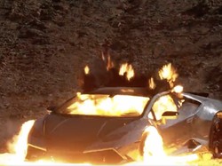 Detik-detik Lamborghini Rp 3,5 M Diledakkan Demi Jadi NFT!