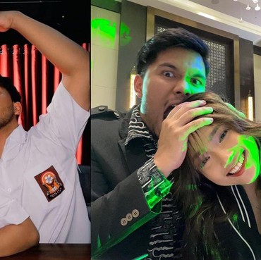 Makin Lengket Abis Jadian, Intip 8 Potret Bucin Fuji & Thariq Halilintar