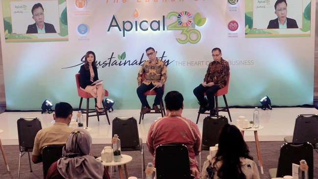 Produsen pengolah minyak kelapa sawit global, Apical Group meluncurkan Apical2030 guna meningkatkan komitmen berkelanjutan yang ditargetkan pada 2030 mendatang.