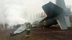 FOTO: Ibu Kota Ukraina Hancur Lebur usai Dihujani Rudal Rusia