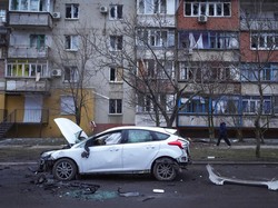 Serangan Rusia Kian Gencar, Belasan Ledakan Terdengar di Ibu Kota Ukraina