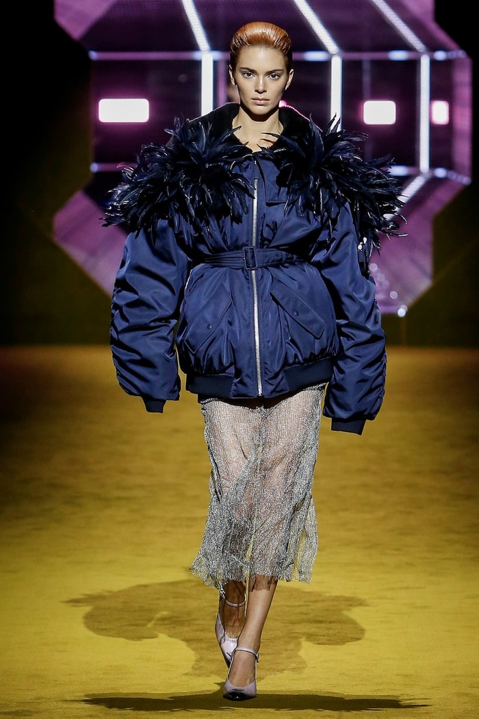 Jadi model dip Foto: Courtesy of Prada
