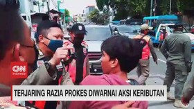 VIDEO: Terjaring Razia Prokes Diwarnai Aksi Keributan