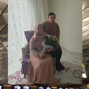 6 Potret Momen Pernikahan Rohimah Eks Kiwil dengan Bule Turki