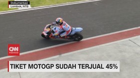 VIDEO: Tiket MotoGP Sudah Terjual 45%
