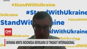 VIDEO: Ukraina Minta Indonesia Bersuara di Tingkat Internasional