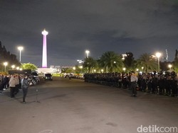 Polda Metro Jaya Gelar Apel Patroli di Monas Malam Hari, Ada Apa?