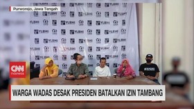VIDEO: Warga Wadas Desak Presiden Batalkan Izin Tambang