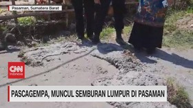 VIDEO: Pascagempa, Muncul Semburan Lumpur di Pasaman