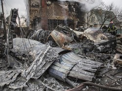 Ukraina Pukul Mundur Serangan Pasukan Rusia di Jalanan Utama Kiev