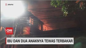 VIDEO: Ibu dan Dua Anaknya Tewas Dalam Kebakaran di Kamar Mandi