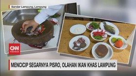VIDEO: Mencicip Segarnya Pisro, Olahan Ikan Khas Lampung