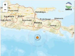 Jatim Diguncang Tiga Gempa Hari Ini