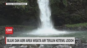 VIDEO: Sejuk & Asri Area Wisata Air Terjun Ketemu Jodoh