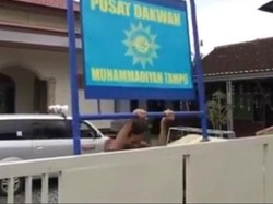 Miskomunikasi Pencopotan Papan Nama Muhammadiyah yang Berakhir Kondusif