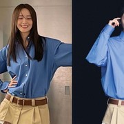 Satu Outfit Beda Gaya: YoonA dan Kim Da Mi dengan Setelan Busana Miu Miu